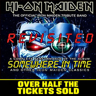 HI-ON MAIDEN at The Northcourt LIVE, Abingdon — over half the tickets sold.