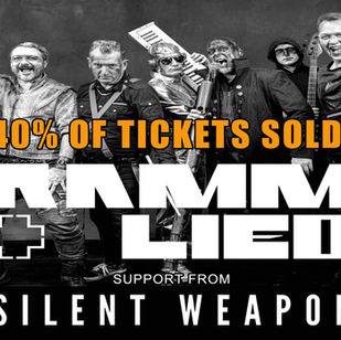 RAMMLIED + SUPPORT artwork for the live show at The Northcourt LIVE in Abingdon, Oxfordshire.