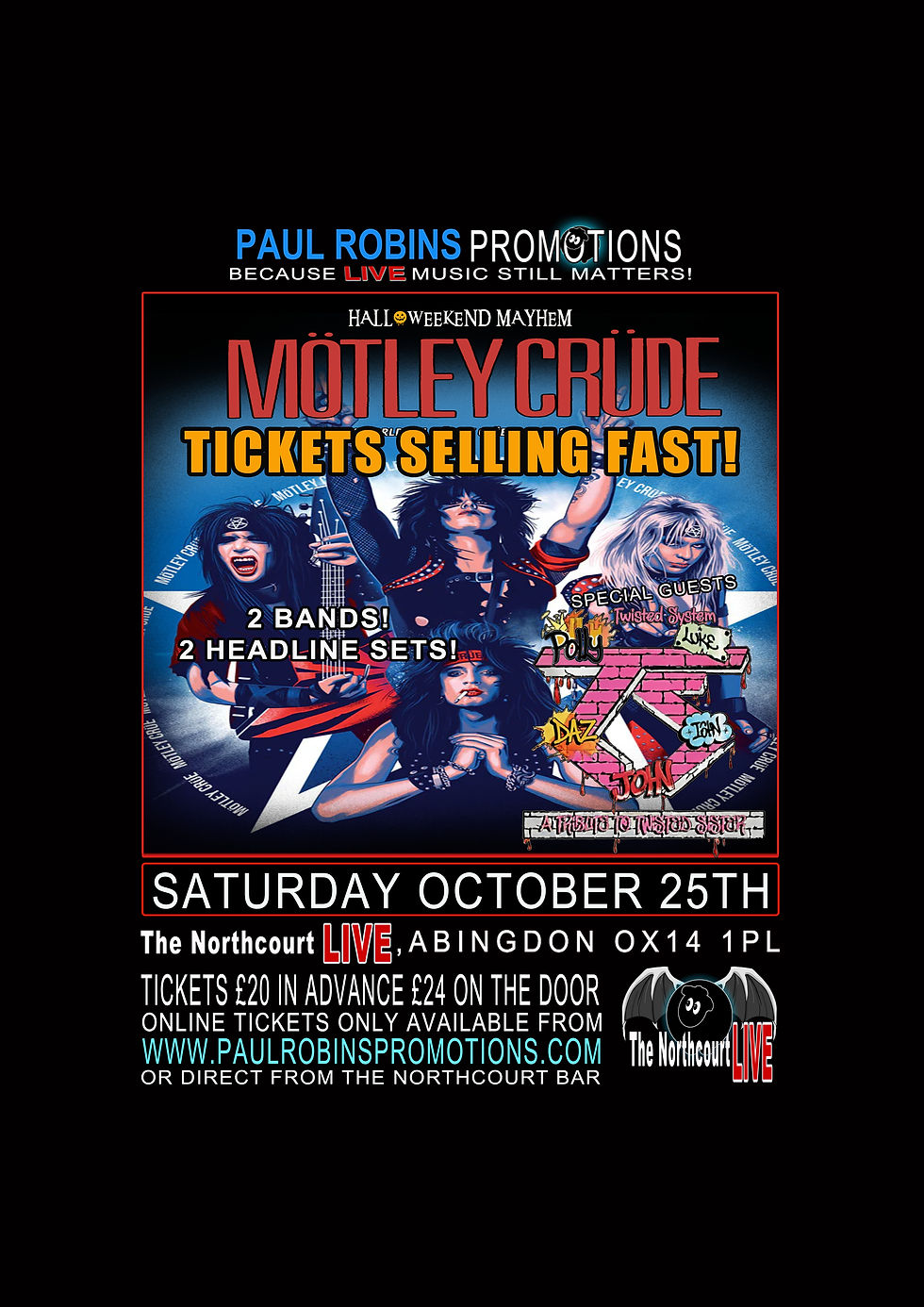 Mötley Crüde + Twisted System