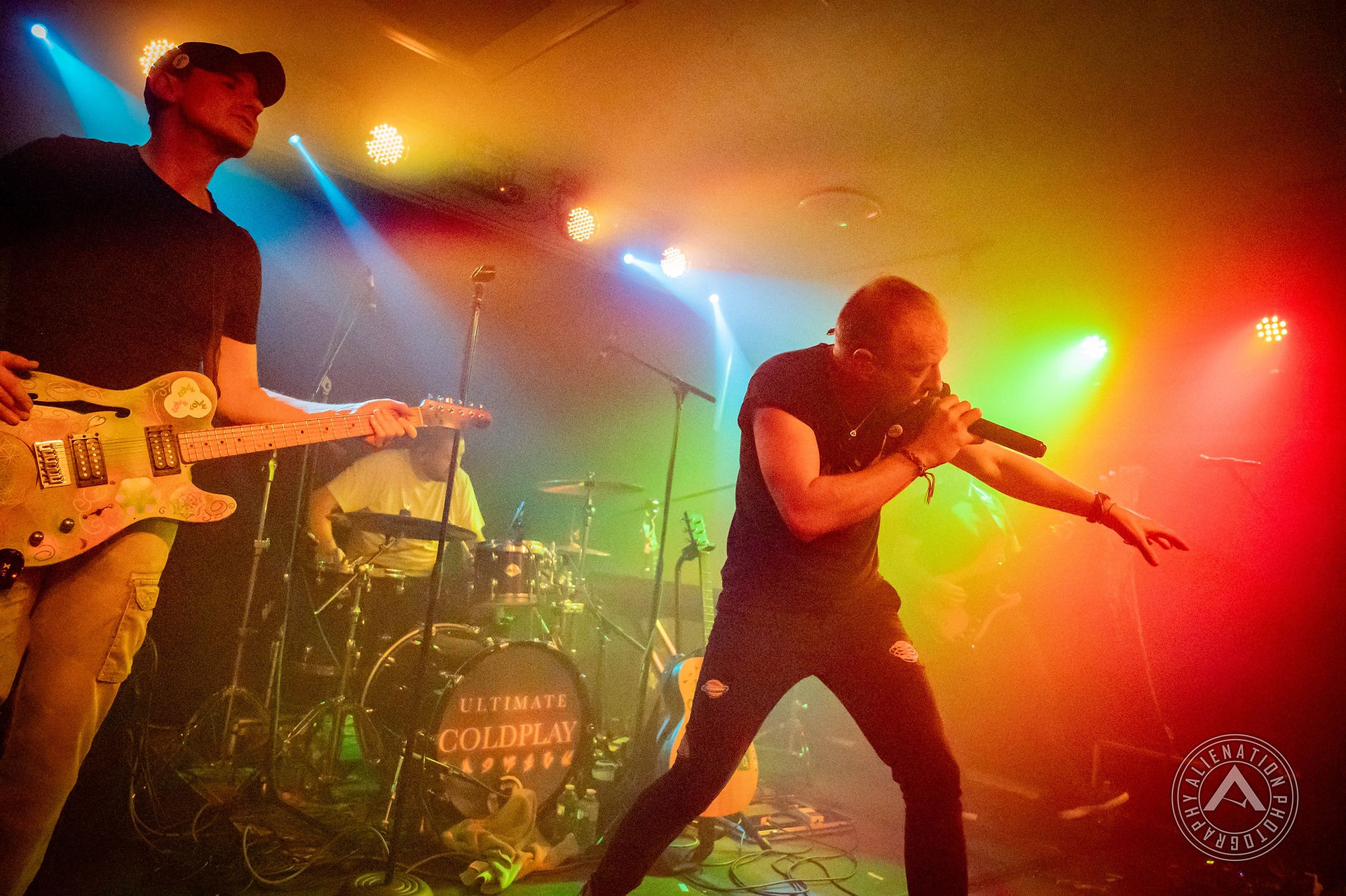 Ultimate Coldplay tribute band performing live on stage at The Northcourt LIVE Abingdon.