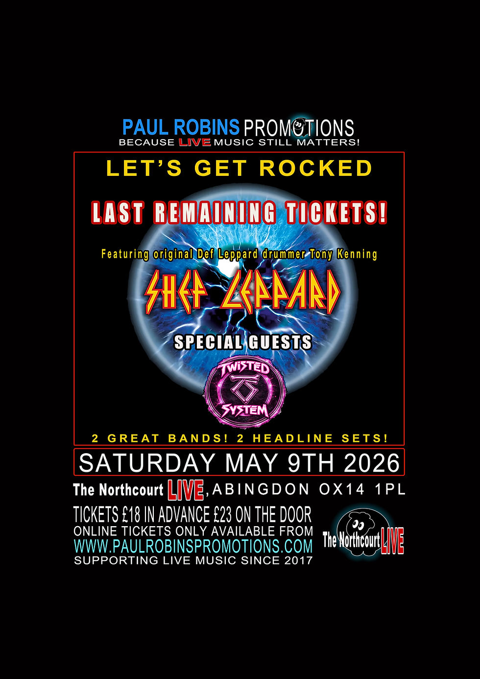 SHEF LEPPARD - Def Leppard Tribute
