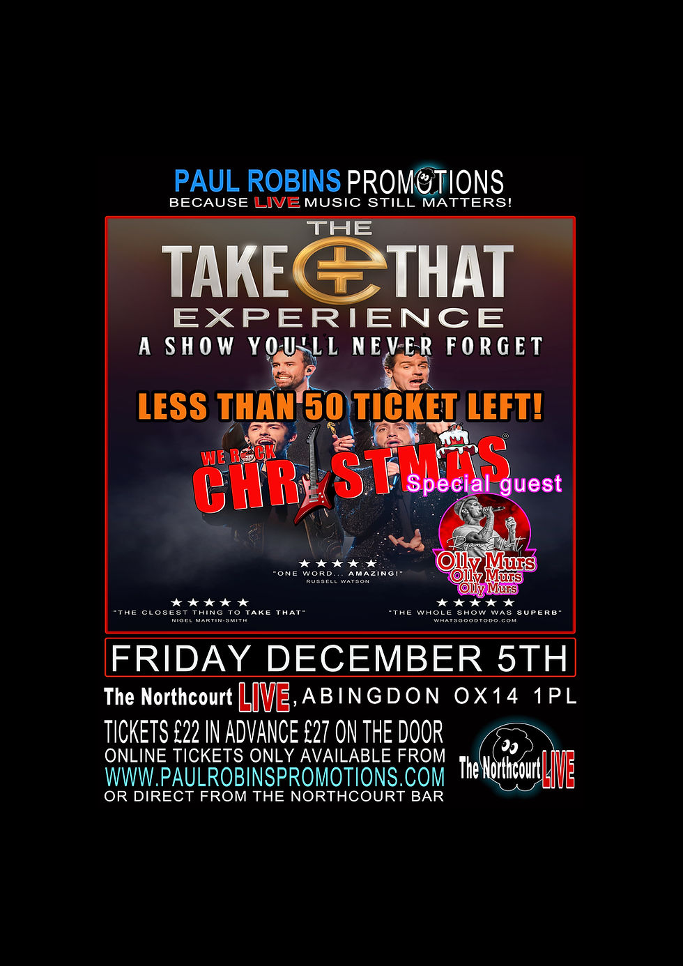 Take That Experience - BACK FOR...2025!