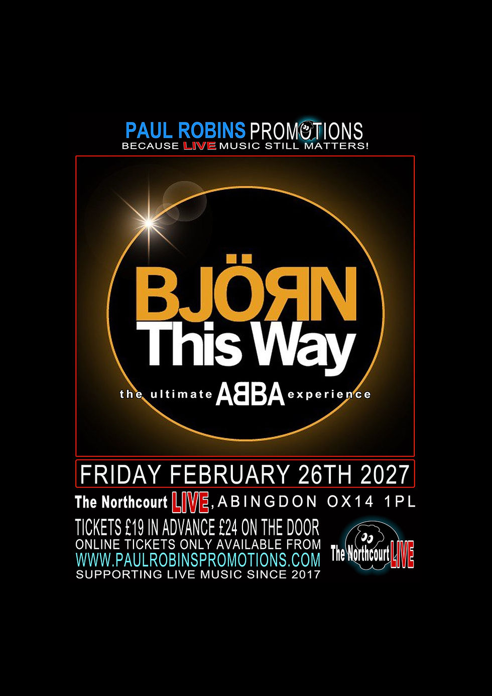 BJÖRN THIS WAY - The Ultimate ABBA Experience