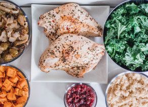 Turkey & Quinoa Harvest Bowl Lunch Prep