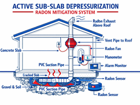 Radon Mitigation Systems Explained: Sub-Slab Depressurization and Beyond