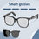 Thumbnail: 2025 smart glasses, can answer/make calls, intelligent noise reduction, touch vo