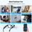 Thumbnail: Fashion New Smart Glasses 8MP HD Camera AI Glasses Camera Photo Video Recording 