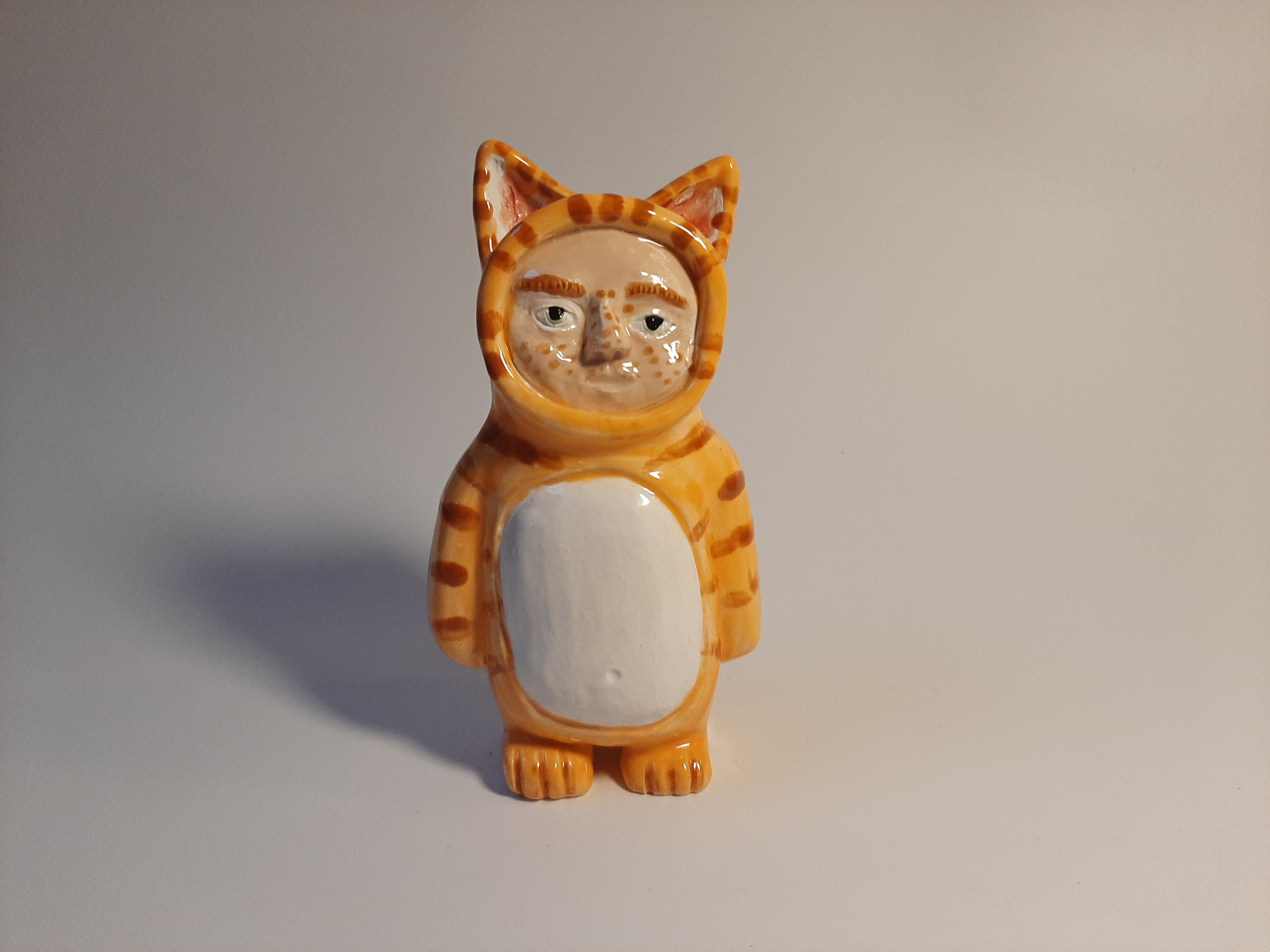 Ingwerfarbene Katze Smittie