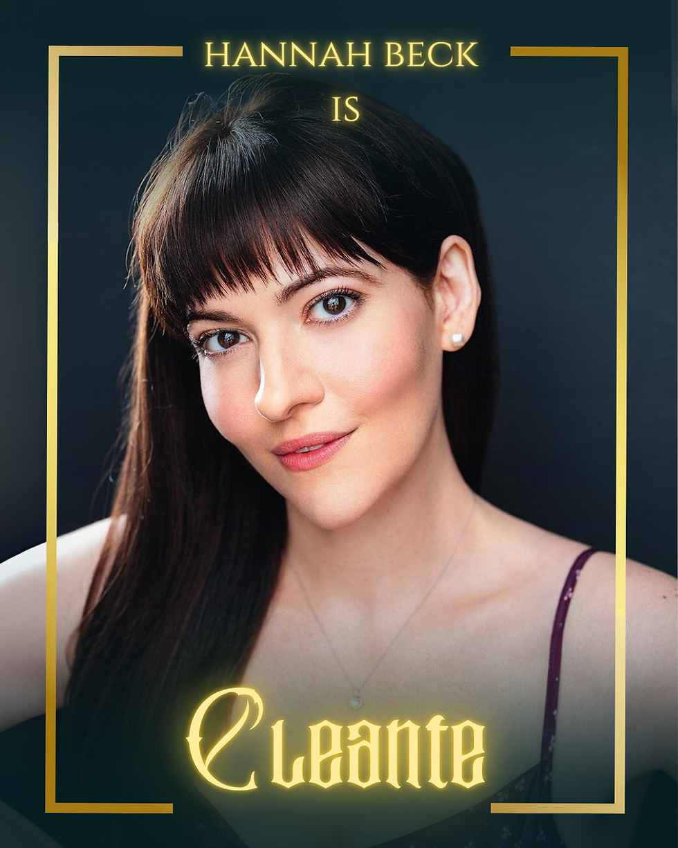 Tartuffe - Hannah Beck is Cléante