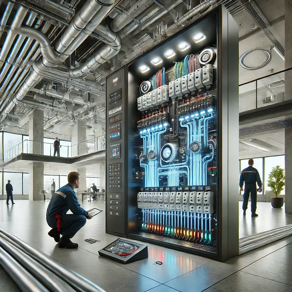 دليل تأسيس التمديدات الكهربائية للمباني السكنية والتجارية