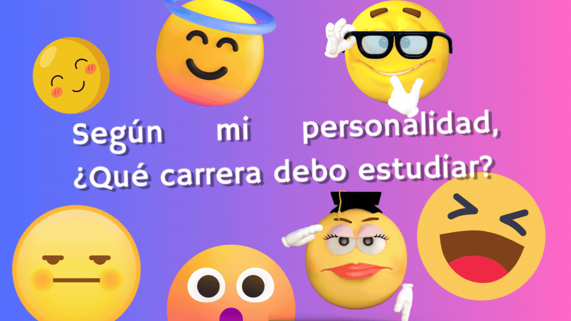 Según mi personalidad, ¿Qué debo estudiar?
