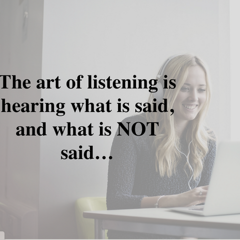 The Art of Listening