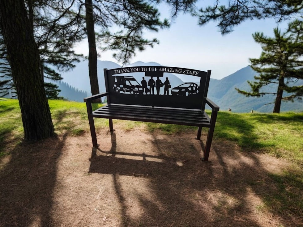 Thumbnail: Thank You to the Amazing Staff – Emergency Services Tribute Steel Bench