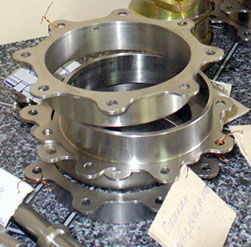 titanium bearing inserts