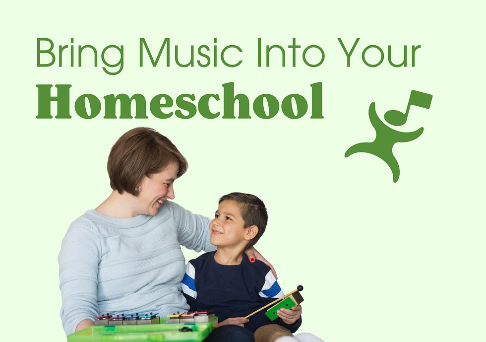 Bring Music Into Your Homeschool