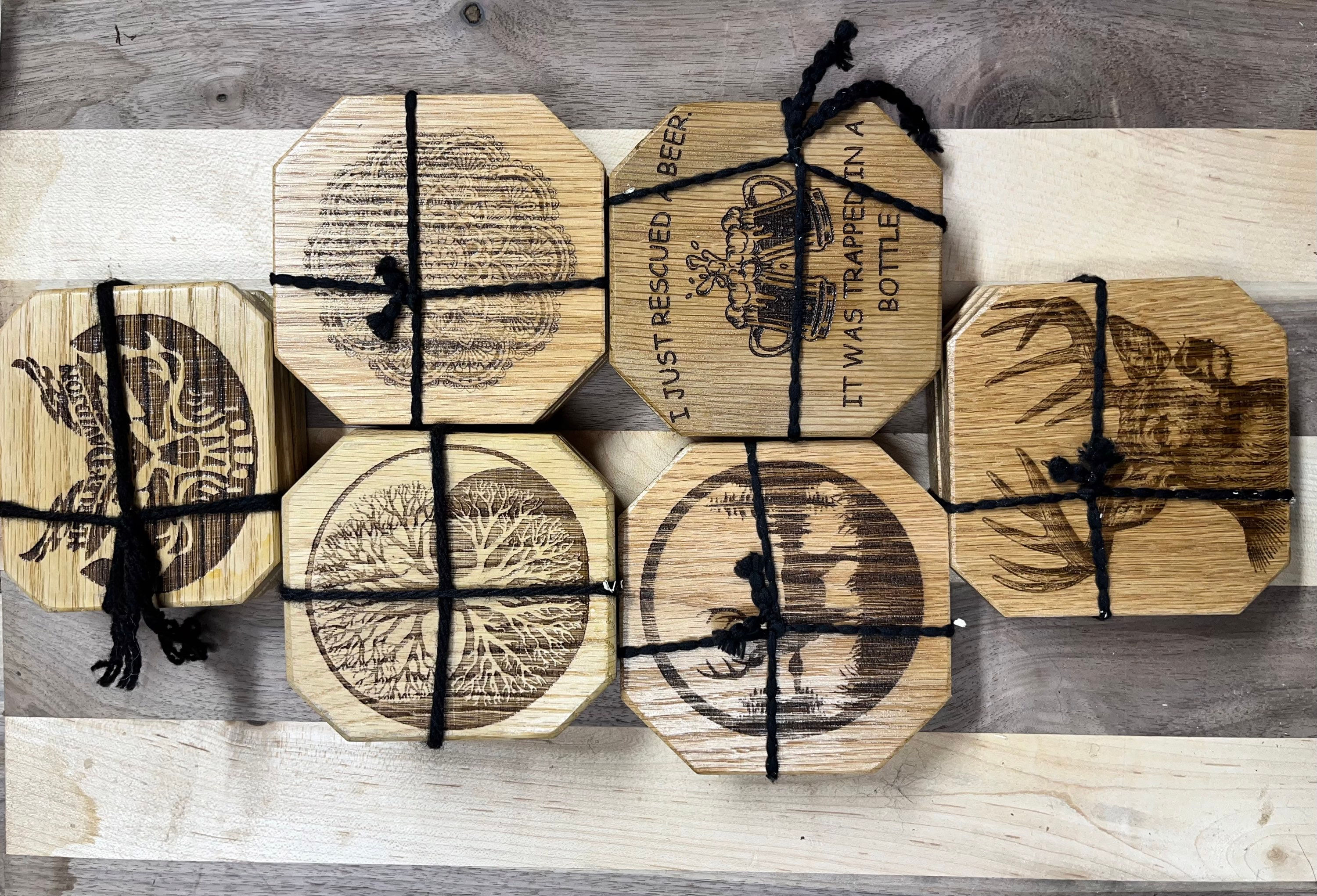 Red Oak Coasters Misc!