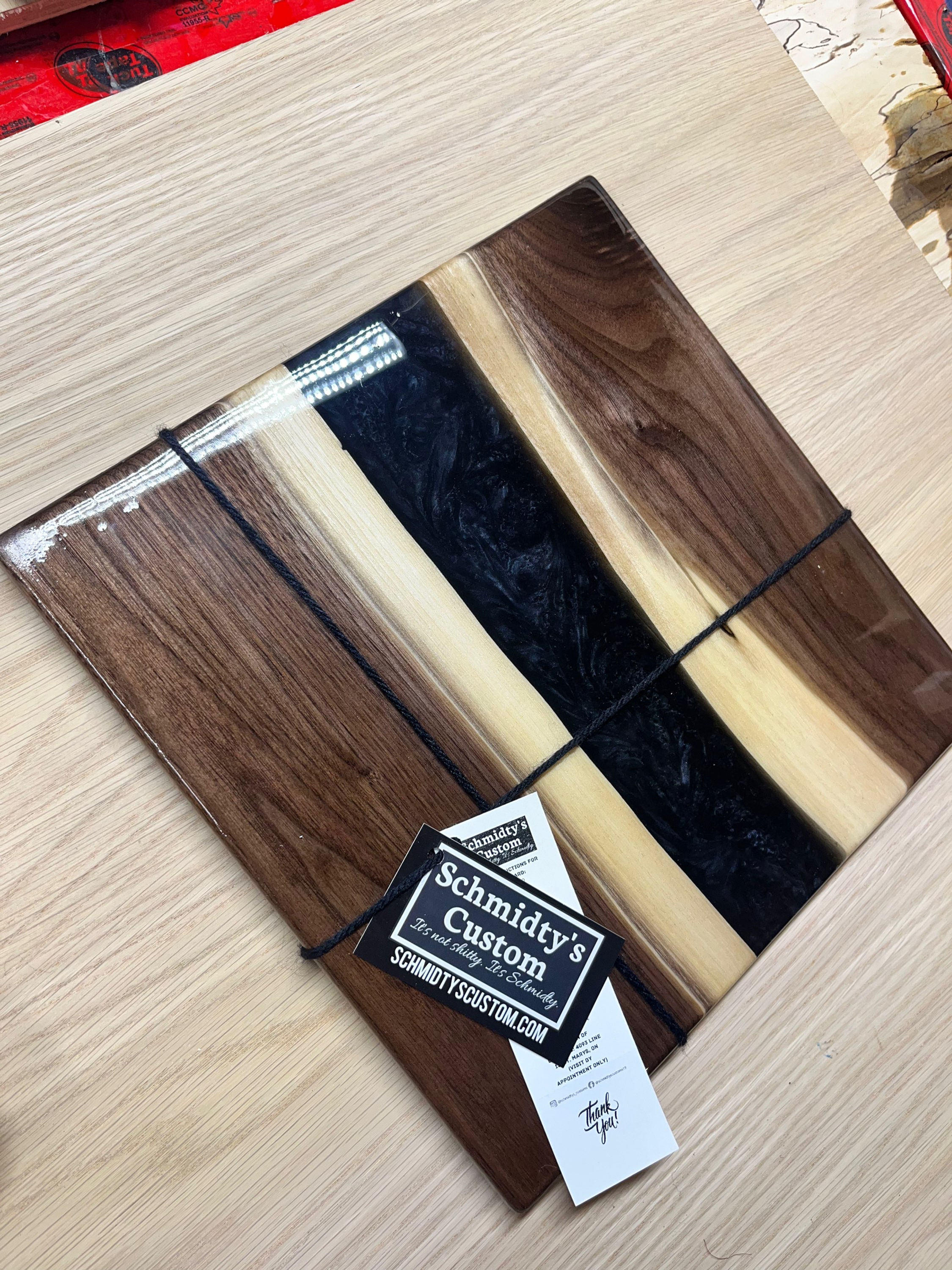 Black Onyx Square Board