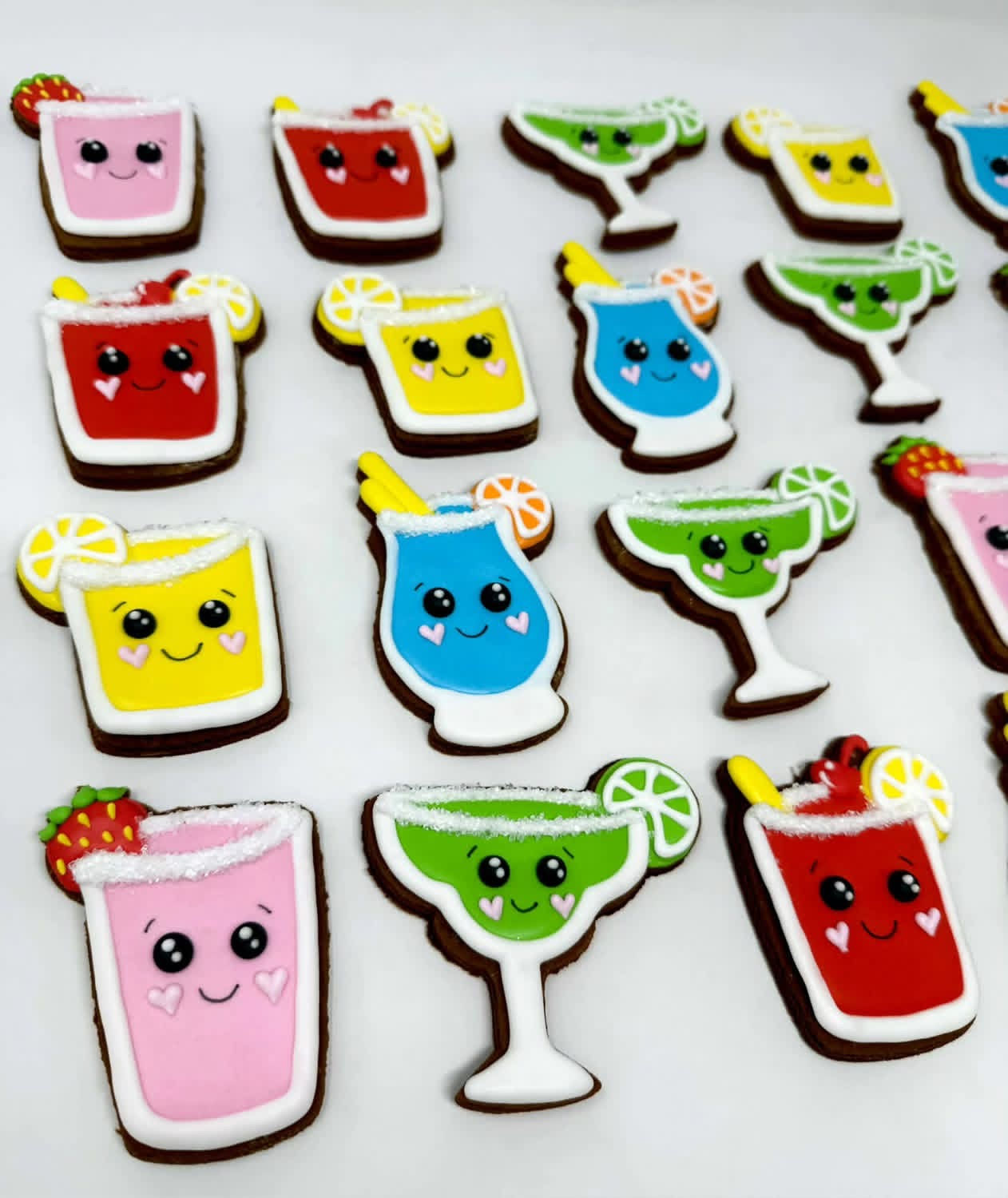 Summer Cocktail Cookies