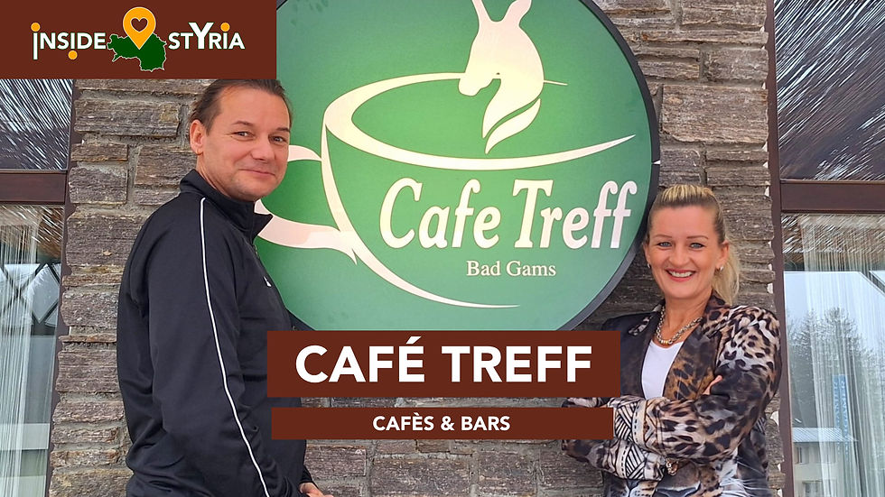 Café Treff in Bad Gams - Betreiber Bernd und seine Frau