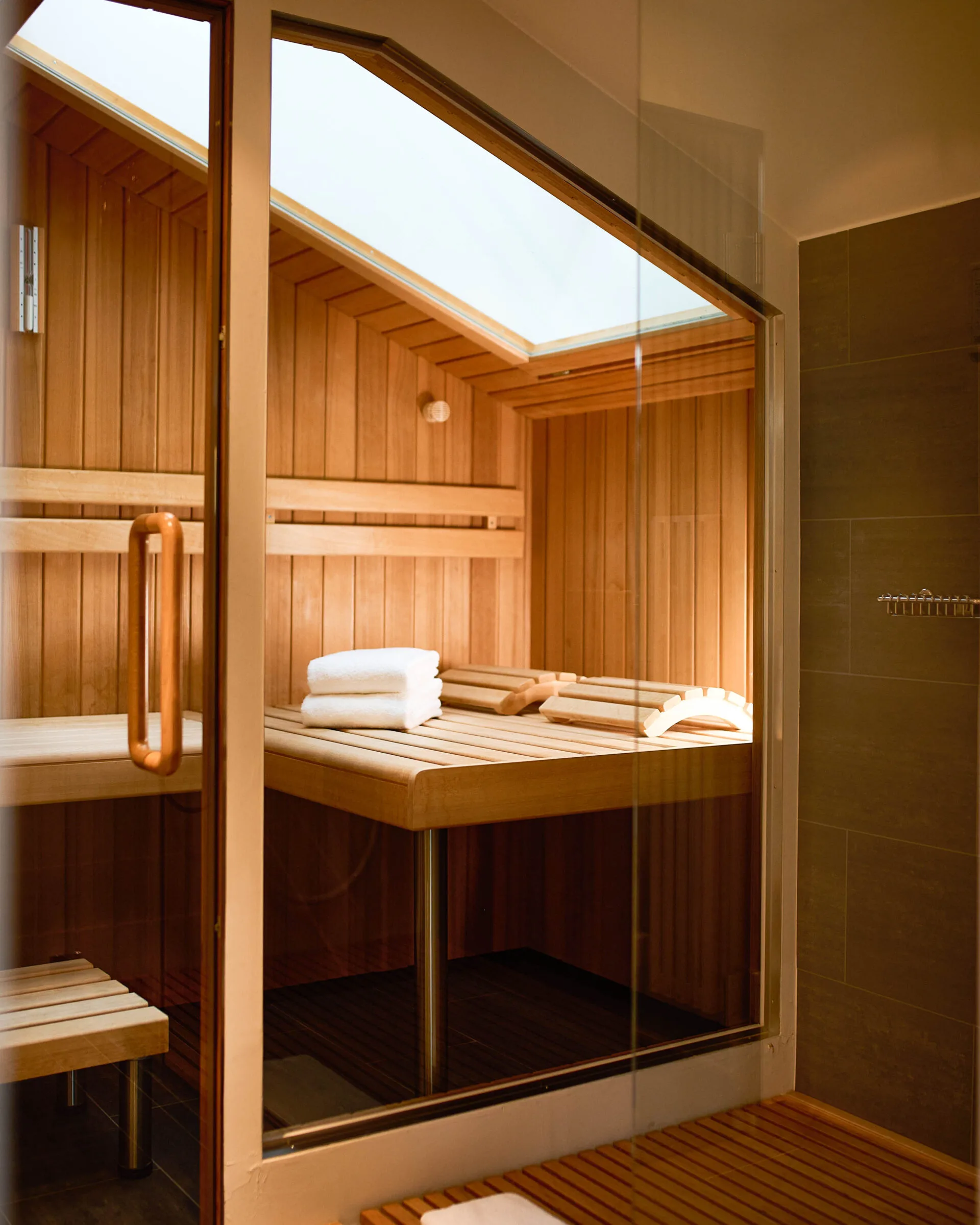 Suite panoramique avec sauna intégré