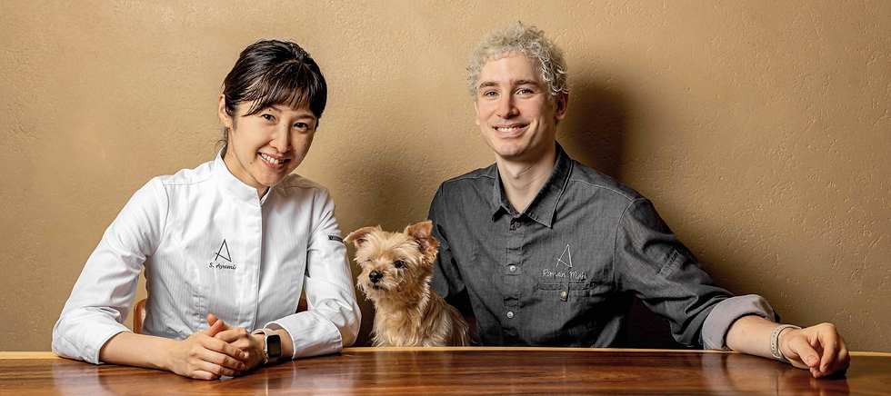 Portrait — Ayumi Sugiyama et Romain Mahi, auteurs de l’ouvrage. © Justin De Souza