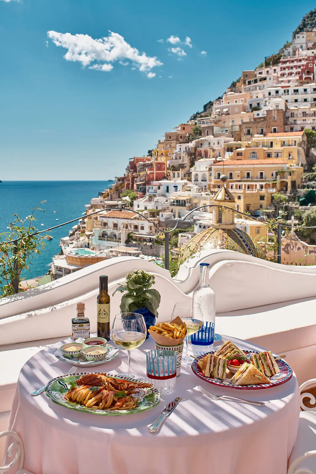 Le Sirenuse 1951, pool terrace & food