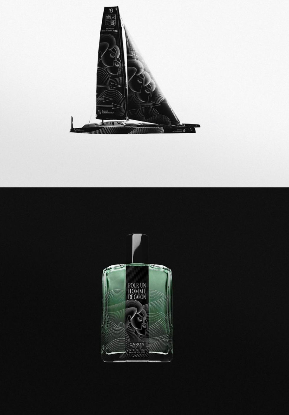 Caron Paris : quand le parfum prend le large. ©Caron Paris