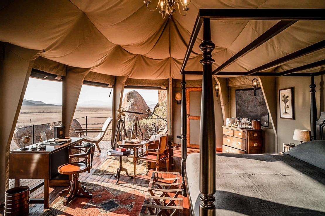 Les One Bedroom Tents : 42 m² d'histoire coloniale