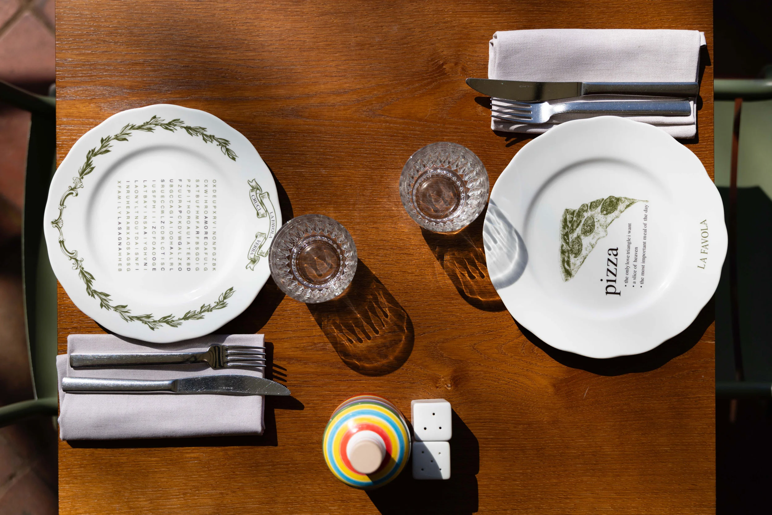 La Favola – La table 