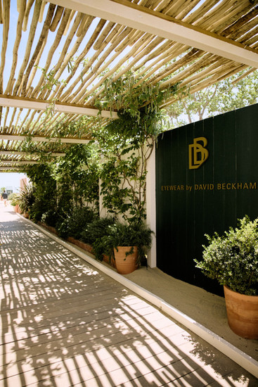 David Beckham signe une expérience mode exclusive à Saint-Tropez. ©David Beckham