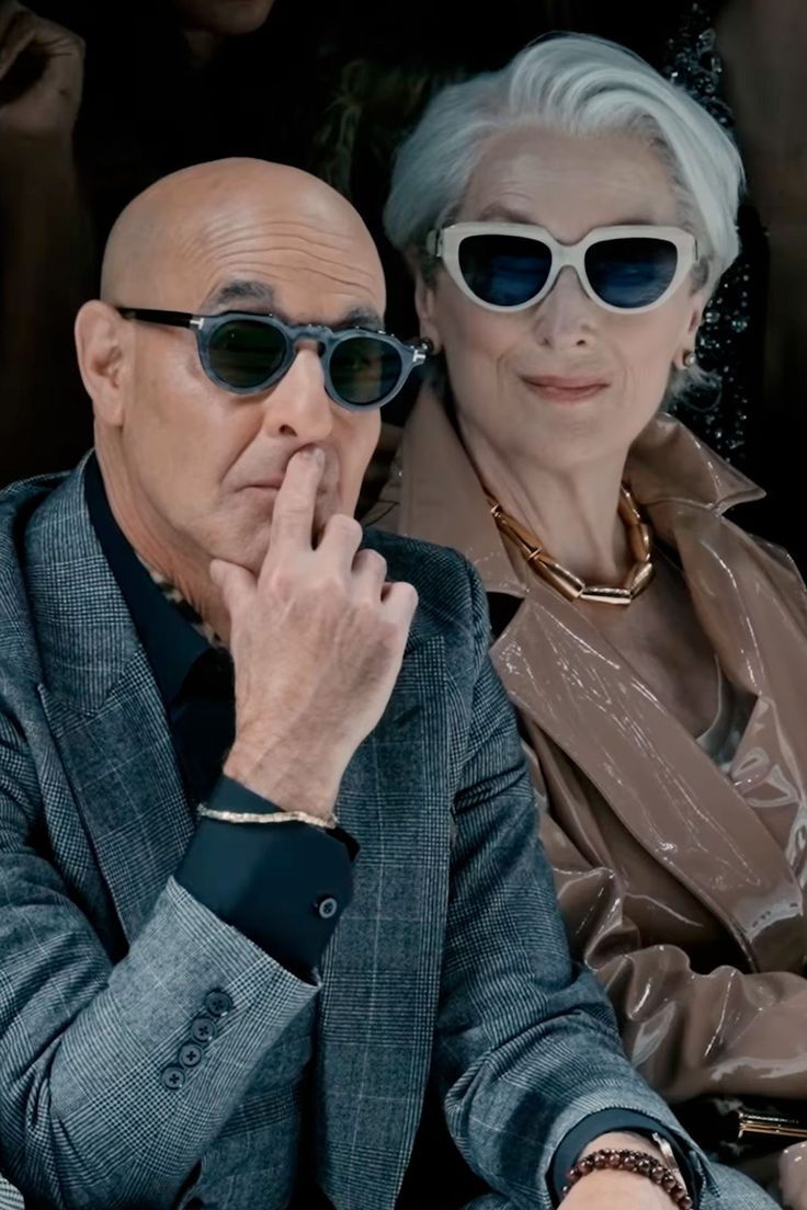 Stanley Tucci et Meryl Streep, ©P