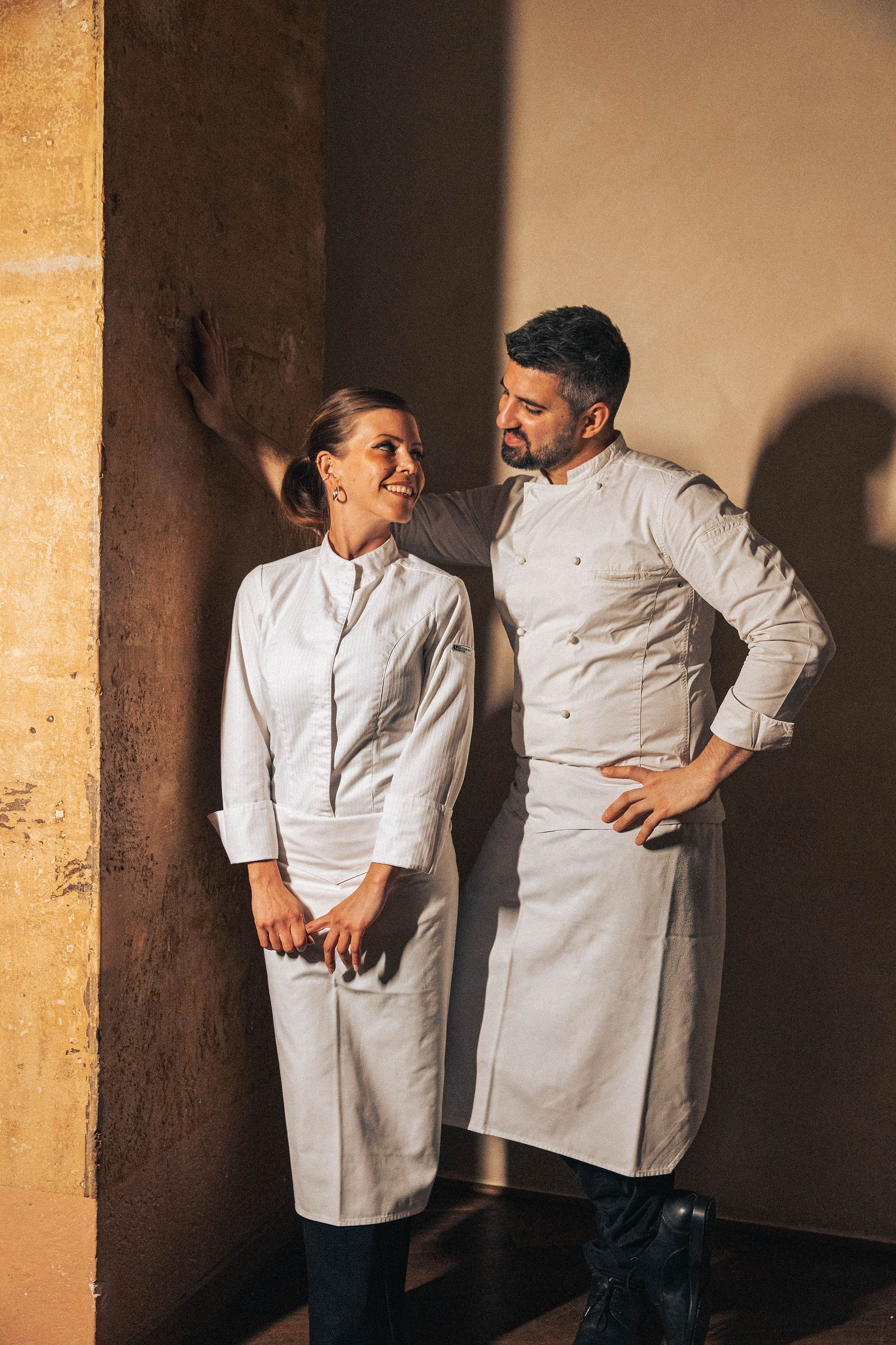 Le duo Eugenio et Cecilia, complices et créateurs d’Amâlia. 