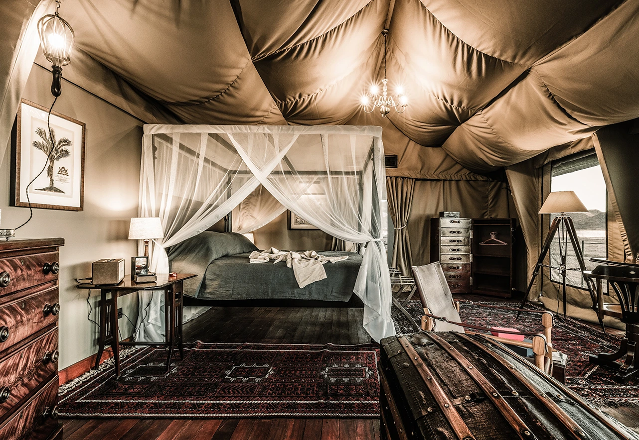Les One Bedroom Tents : 42 m² d'histoire coloniale
