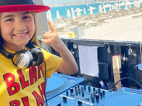 Michelle, la dj más joven del mundo