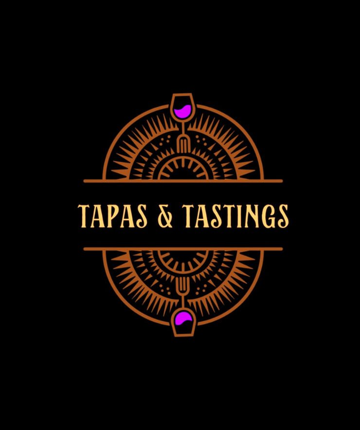 A gourmet tapas tasting platter culinary display.