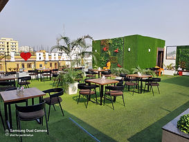 open roof cafe | gaya