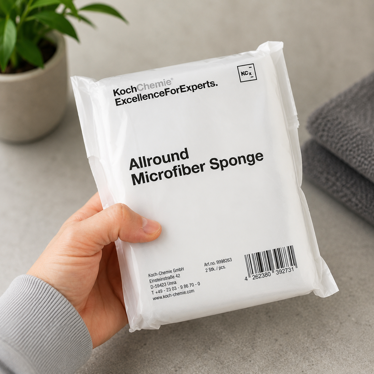 Koch All Around Microfiber Sponge – aplikační houba z mikrovlákna