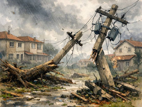 Après tempête "Nils"