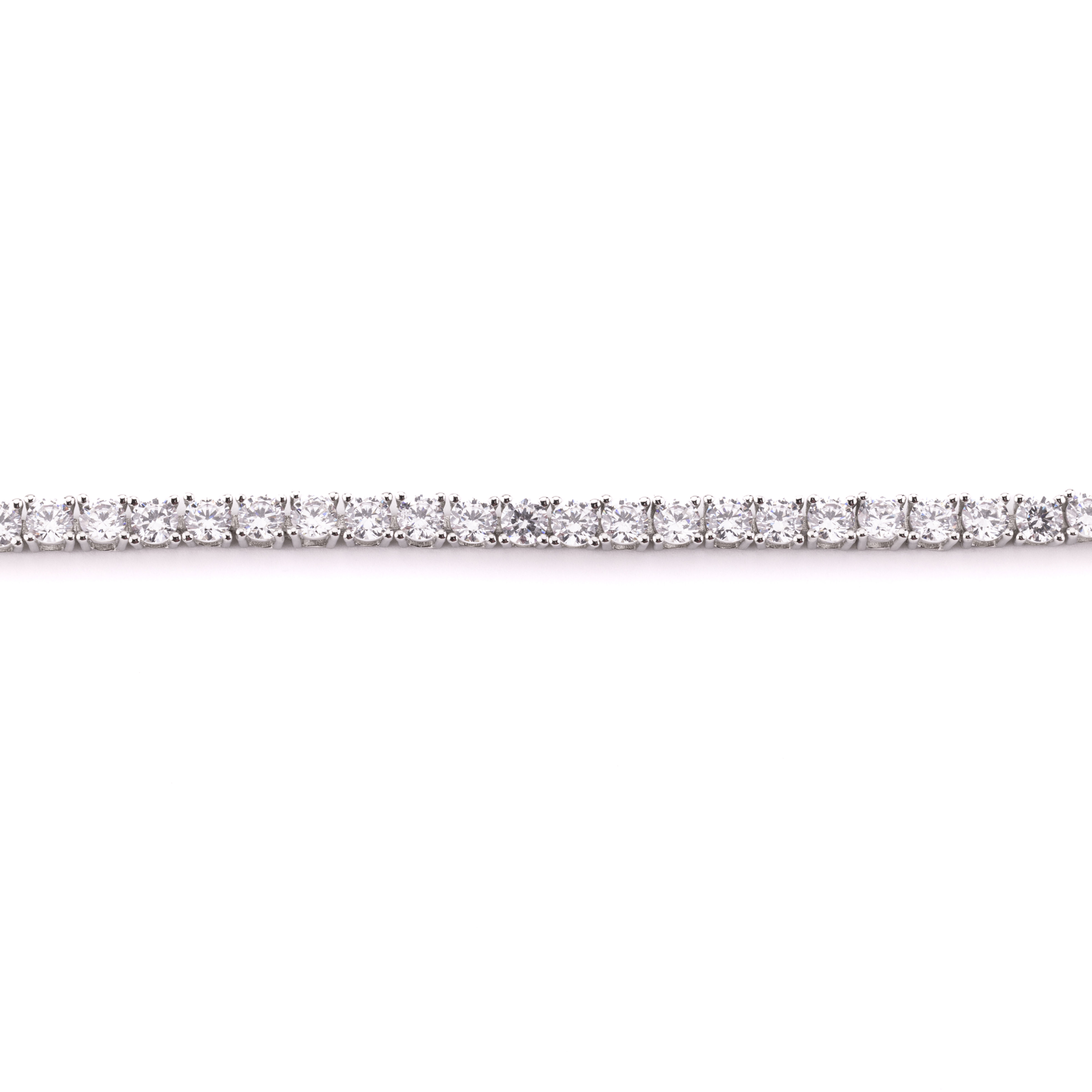 Monarch 6" Adjustable Cara Mia Simulated Diamond Tennis Bracelet