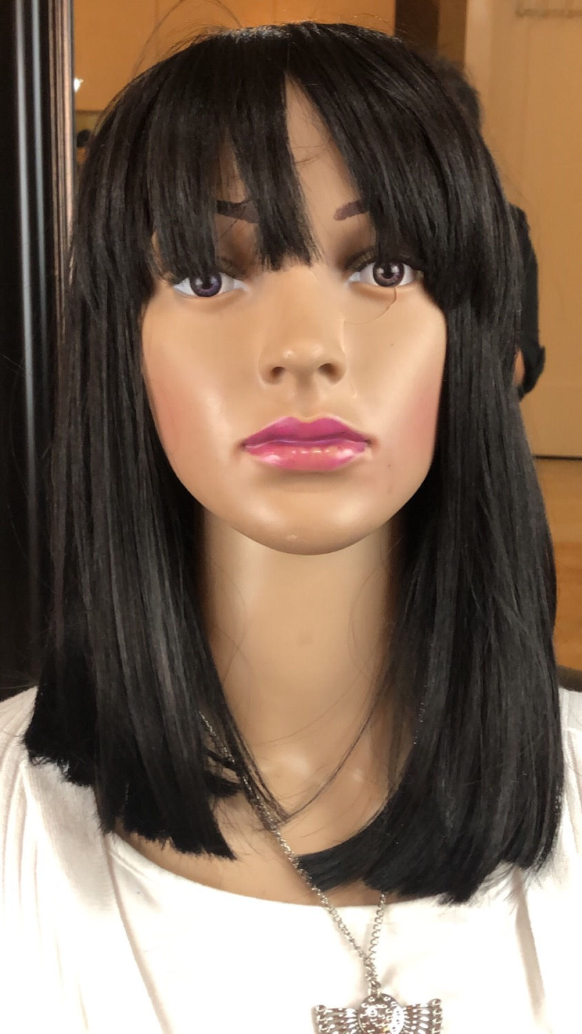 Thumbnail: Brunette Beauty w/Bangs