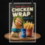Chicken Wrap Meal