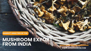 Market analysis of Mushroom export of india