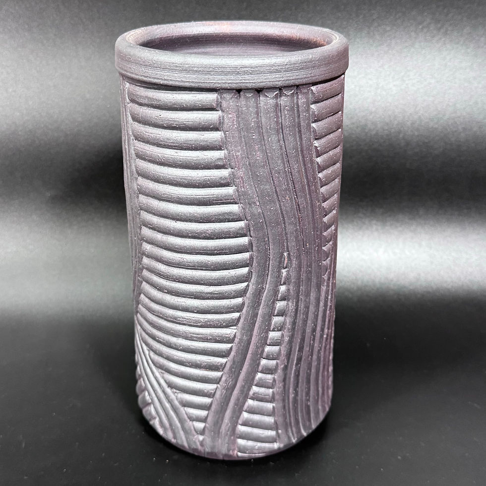 Thumbnail: Carved Vase - 8.5" x 4.5"