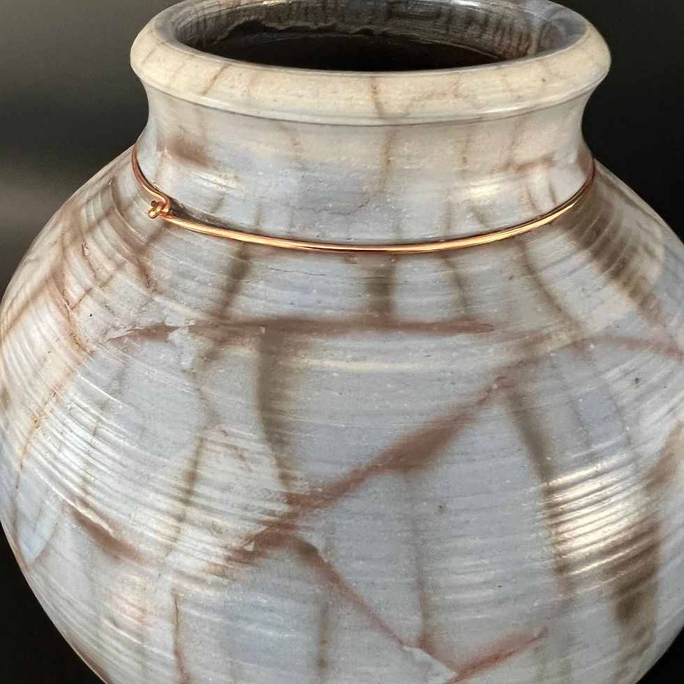 Thumbnail: Smoked Vessel - 7 5/8" x 6 3/4"