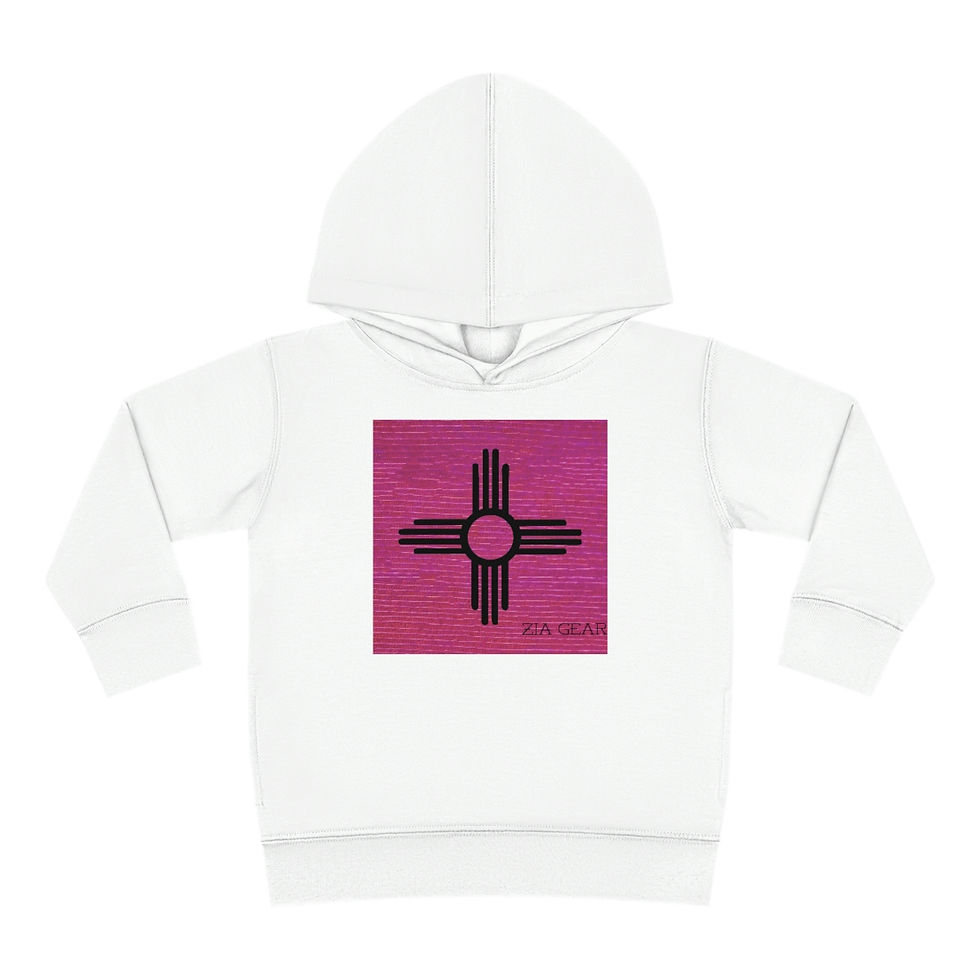 Thumbnail: ZiaGear MagentaBrick: Toddler Pullover Fleece Hoodie