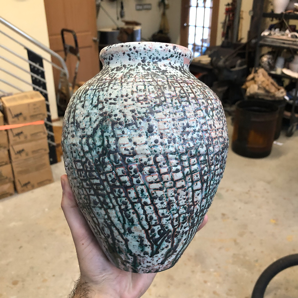 Thumbnail: Luster Vessel 8 3/8" X 6 1/4"