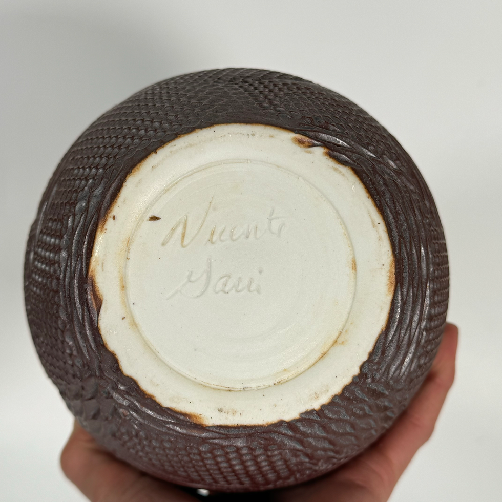 Thumbnail: Stoneware Vase - 6.25" x 5.7/8"