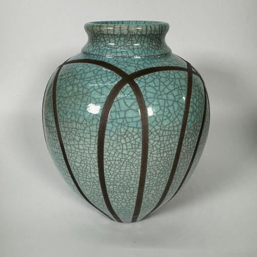 raku.です Raku-fired Vessel 8 3/8” x 7” | vicentegarciaart