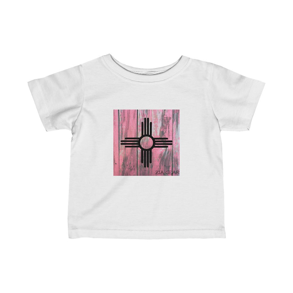ZiaGear MagentaFence: Infant Fine Jersey Tee