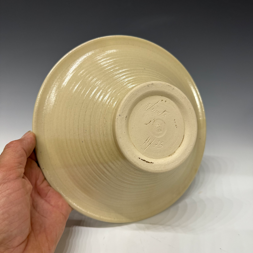 Thumbnail: Functional Stoneware Bowl - 3.5” x 9.5”